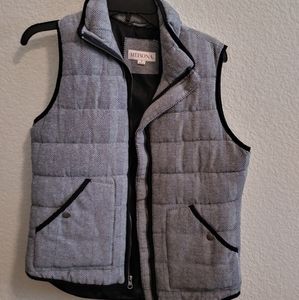 Merona houndstooth winter vest